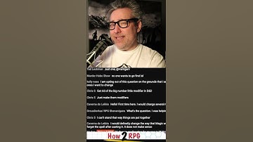 What rule would you change in what TTRPG?