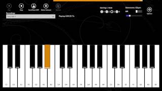 tong hua tong hot fairy tail piano time app - limited - windows 8.1 screenshot 4