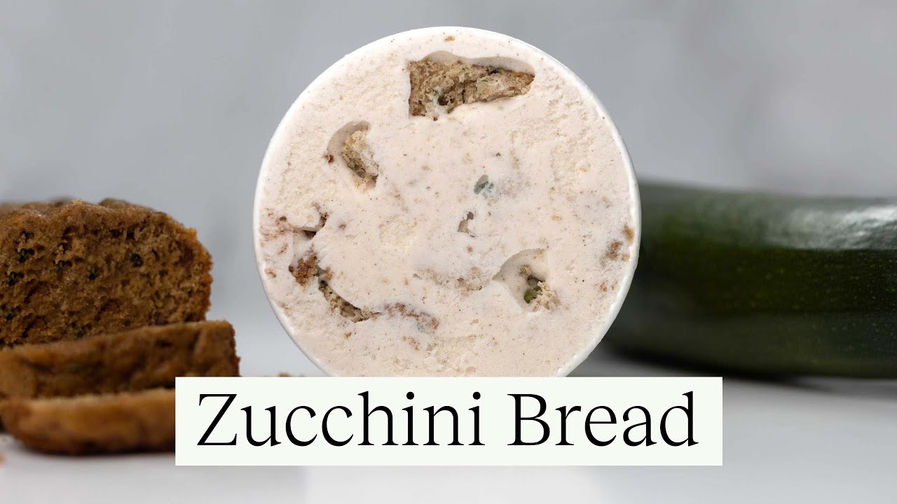 Zucchini Bread Ice Cream flavordrop YouTube