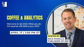 1851 | Coffee & Analytics 2023 Welcome to Q2 | 04.17.2023