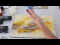 Abstract Painting demo/ Demonstration peinture abstraite /Acrylics/Acrylique