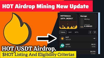 HOT Coin Airdrop Update: New Listing, Withdrawal & Eligibility—Do This Now!