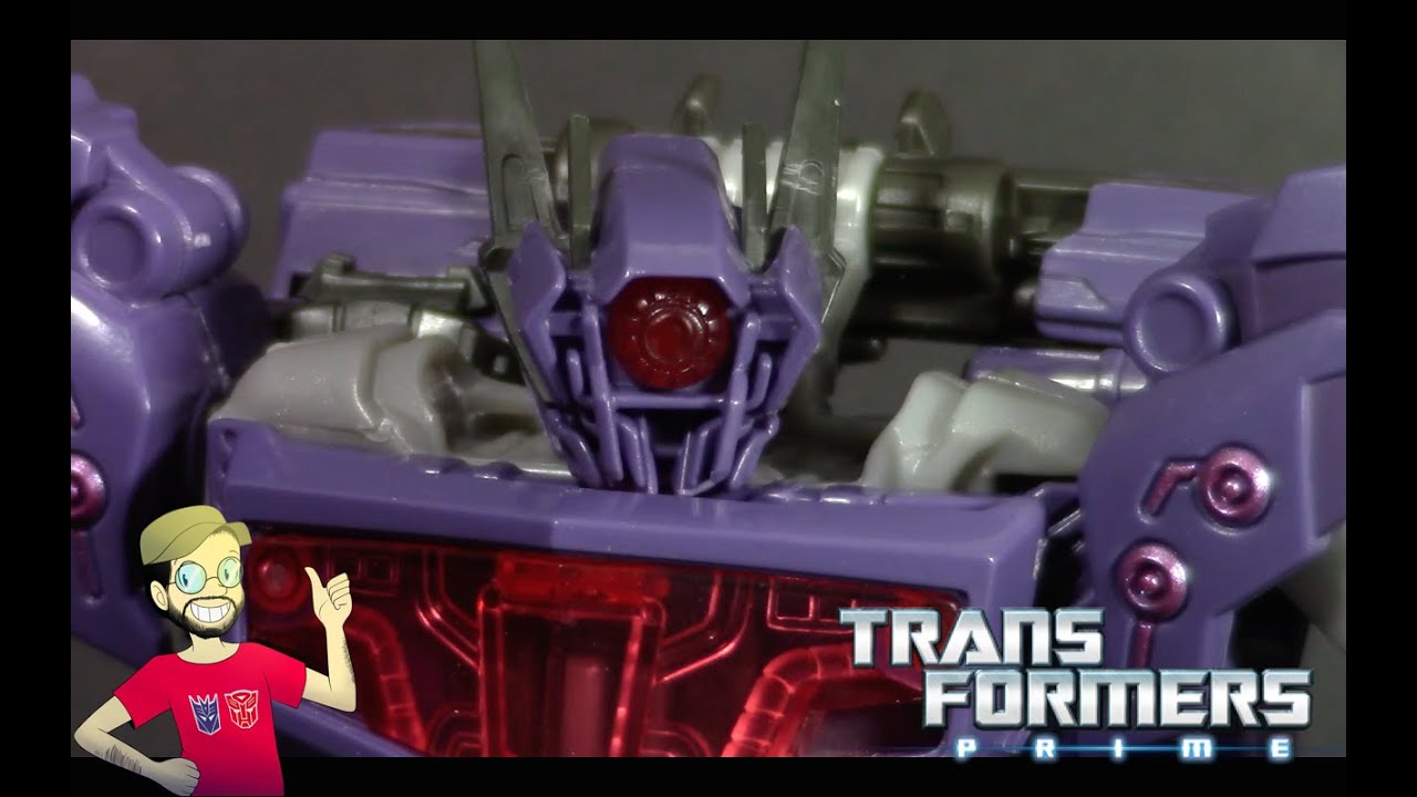 AUVELIER REVIEW TRANSFORMERS PRIME BEAST HUNTERS VOYAGER SHOCKWAVE EN ESPAÑOL