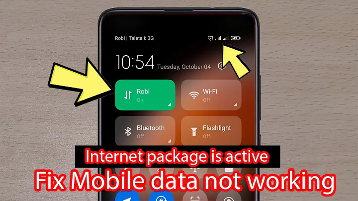 How to activate mobile data on Redmi // Fix data connection in Xiaomi