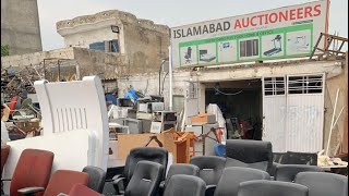 Islamabad Auctioneers | Office & Home furniture | Revolving chairs and table