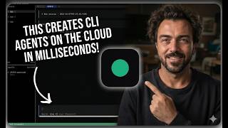 Run Opencode on web terminal in cloud computer in milliseconds (Openrouter and Github integration)