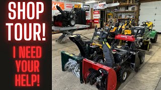 Shop Tour!  -- I Need Your Help Deciding The Future Of This Channel!