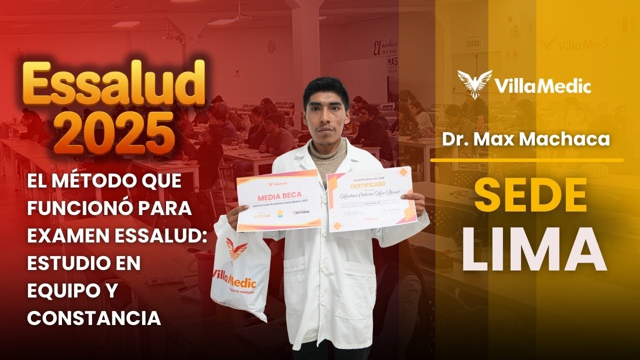 El Método que Funcionó para Examen EsSalud: Estudio en Equipo y Constancia