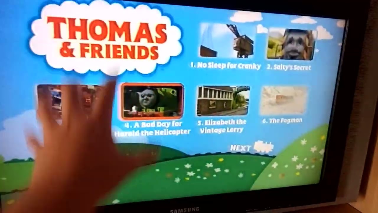 Thomas and friends dvd menu 2022: Series 6