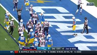 Cam Newton Second Rushing Touchdown | Patriots vs Chargers