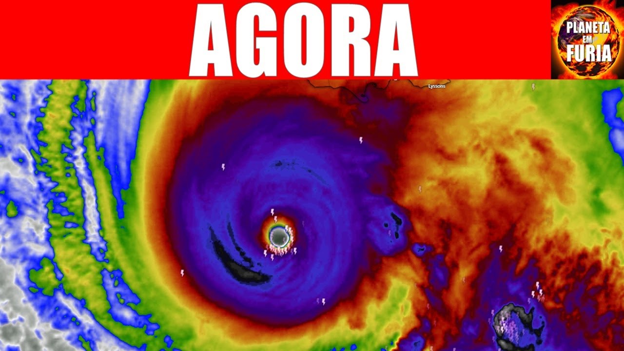 furacão Melissa F5 super poderoso