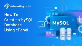 How to create a MySQL database using cPanel