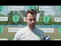 Interview: Albert Rusnák on matchup vs San Jose