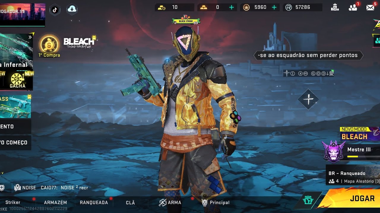 Mandado de pistola 🔫😁..blood strike...