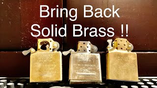 Everything You Need To Know About Zippo Brass Inserts