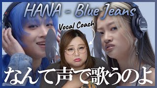 HANA - Blue Jeans / THE FIRST TAKE [Voice Analysis] [Reaction]