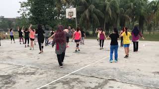 20190922-C Zumba in BRP basketball court.