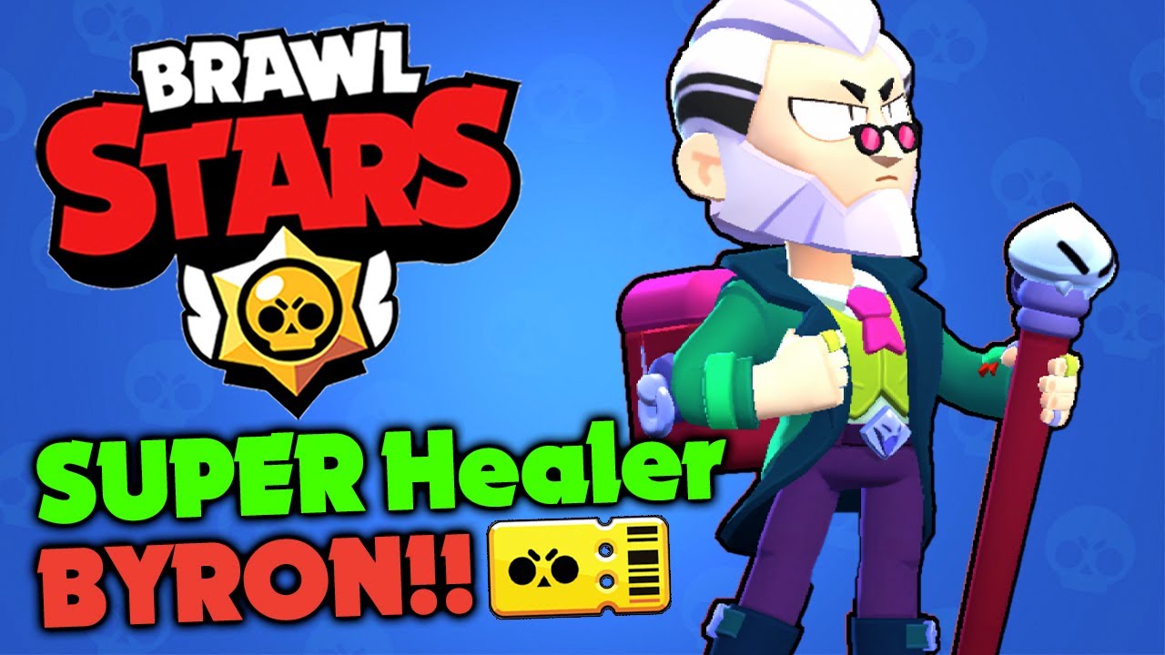 Brawl Stars Byron Is The Super Healer Gameplay Walkthrough Ios Android Youtube - brawl stars attque corbaque