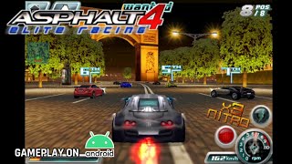 Asphalt 4 Elite Racing gameplay on Android!