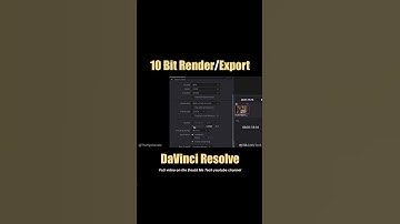 Render 10 Bit High Quality Video In DaVinci Resolve [ Timeline & Project Export Settings ] Tutorial