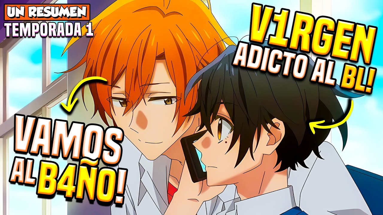 😈EL PROTA FAN DEL BL que ASISTE a una ESCUELA SOLO DE HOMBRES | Sasaki To Miyano RESUMEN COMPLETO