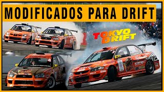 These Japanese use Evo's and Subarus to COMPETE in DRIFT! Team Orange