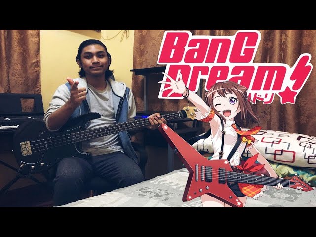 Tokimeki Experience by Poppin' Party | Bang Dream! Opening 1 (Bass Cover) Senpai Covers class=