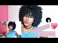 COMO DOU VOLUME NO MEU CABELO CRESPO 💆‍♀ | Andreza Siltos ❤