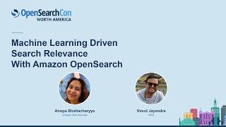 Machine Learning Driven Search Relevance with Amazon... Anupa Bhattacharyya & Vinod Jayendra