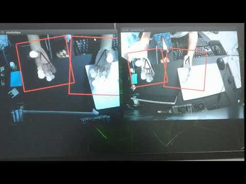 MediaPipe v0.7.5 Multi Hand Tracking（Jetson Xavier NX GPU）