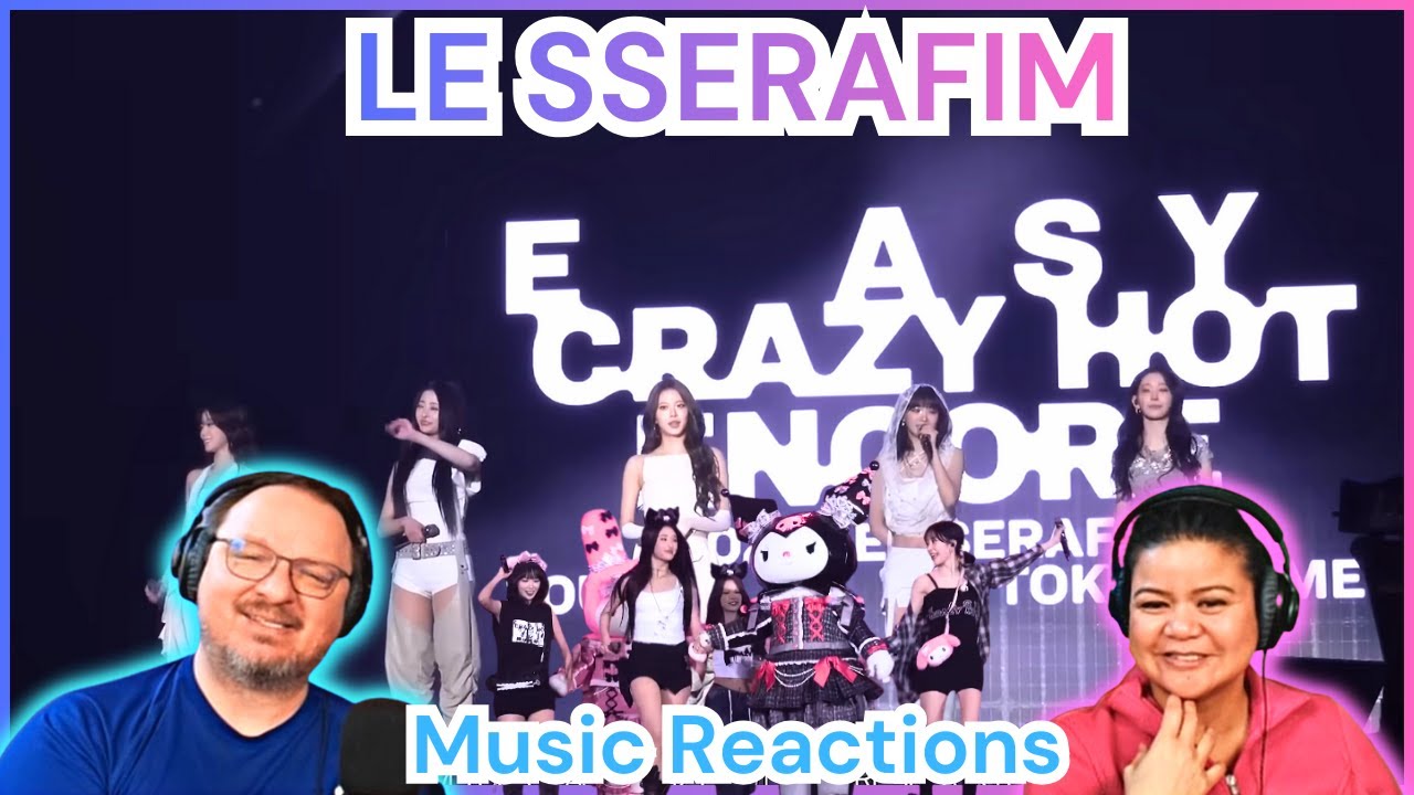 Le Sserafim (видео со съемок в Tokyo Dome) | Реакция пар!