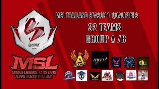 🔴LIVE หาดูแข่ง MSL Thailand Season 1 Qualifiers Day2