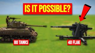 ULTIMATE DEFENSE TEST: German Flak 88's vs USA Armor Assault | Gates of Hell