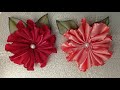 # 193 FLOR CON TELA (RIBBON FLOWERS / HOW TO MAKE FLOWERS)