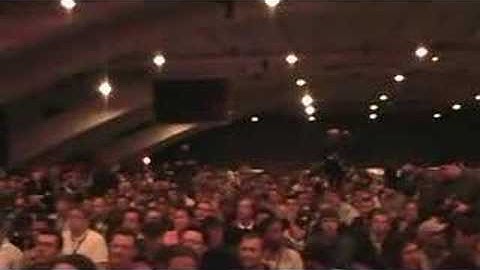 SONIA at the JavaOne 2007 Opening Ceremony