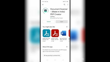 scan documents & make PDF-doc scanner alternative for android