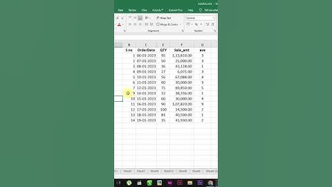How to Create Dynamic Serial Numbers for Ultimate Data Organization in Excel Tamil Tutorial