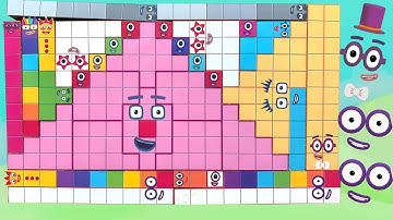 Looking for Numberblocks NEW 247 Puzzle Tetris Shape ASMR  | Numberblocks Satisfying Video