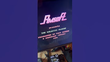 The Galatic Plague on the Amstrad Cpc 464.