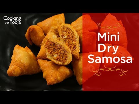 Mini Dry Samosa | हल्दीराम जैसे खस्ता  मसाला समोसा | Masala Samosa