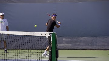 Roger Federer Forehand and Backhand In Super Slow Motion 7 - 2013 Cincinnati Open