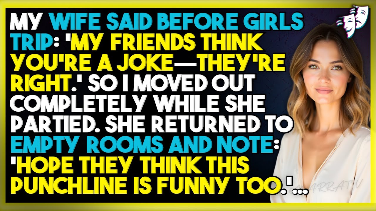 My Wife Mocked Me Before Her Girls’ Trip—By the Time She Got Back, the Joke Was on Her!