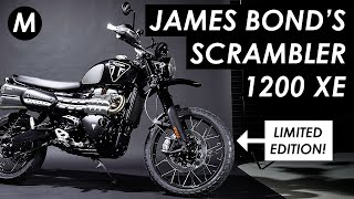 New 2020 Triumph Scrambler 1200 Bond Edition Announced - James Bond 007's Scrambler Limited Edition