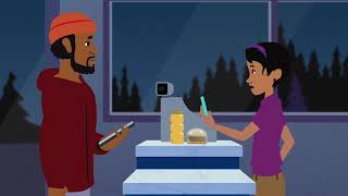 Human Trafficking at Truck Stop Animation