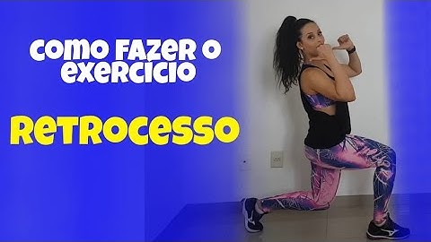 Como fazer o exercício RETROCESSO | Aprenda corretamente | Jéssica Santos