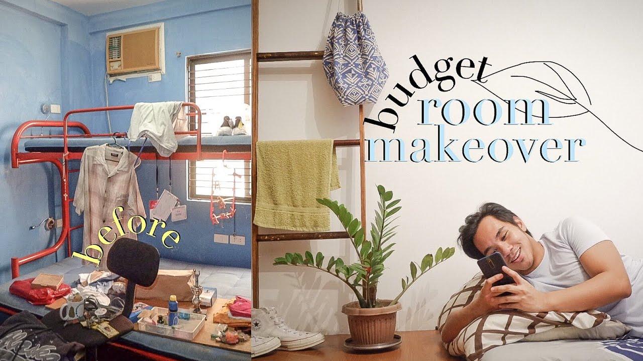 1K BUDGET ROOM MAKEOVER PHILIPPINES / aesthetic / + room tour YouTube