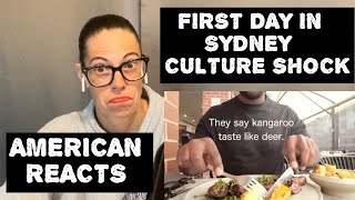 AMERICAN REACTS TO: MY FIRST DAY IN SYDNEY AUSTRALIA WAS A CULTURE SHOCK 