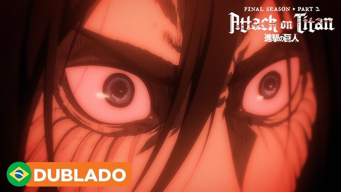 Shingeki no Kyojin: Dublagem do 1º episódio da leva final chega em