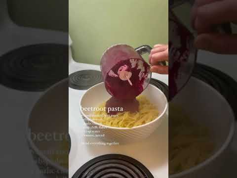 Beet Root Pasta