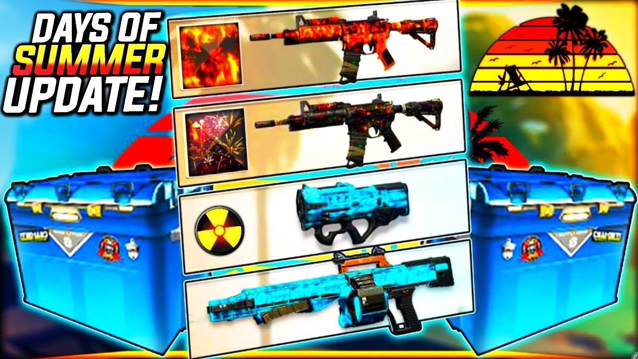 *NEW* DAYS OF SUMMER UPDATE ON INFINITE WARFARE! (New Summer Hack)